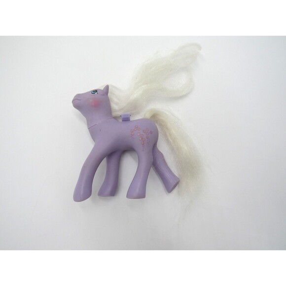 MLP Vintage My Little Pony Forget Me Not Flutter 1986 G1 Purple Collector Toy - Picture 12 of 14